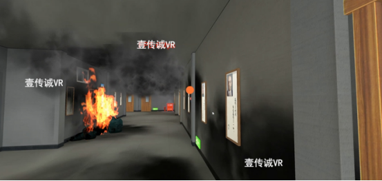 場(chǎng)景模擬：走廊通道