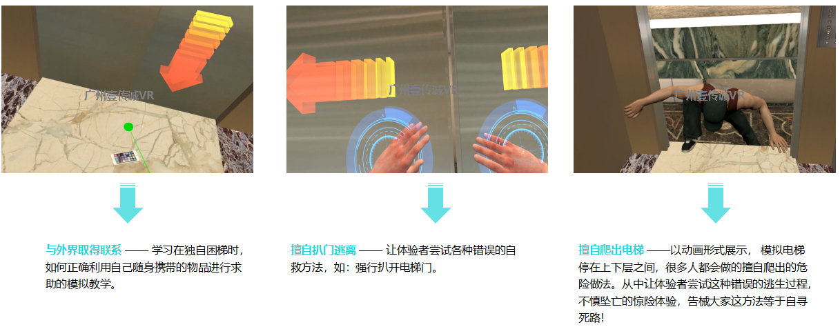 VR電梯安全