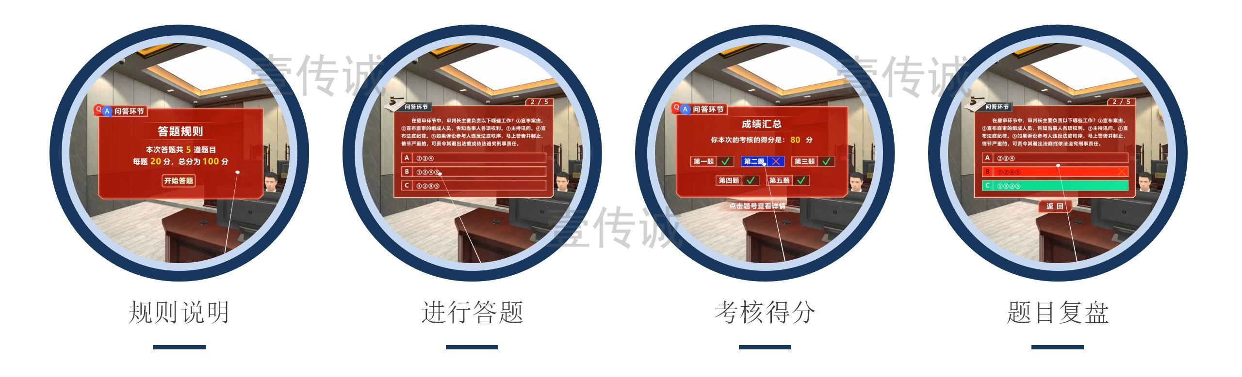 VR模擬法庭