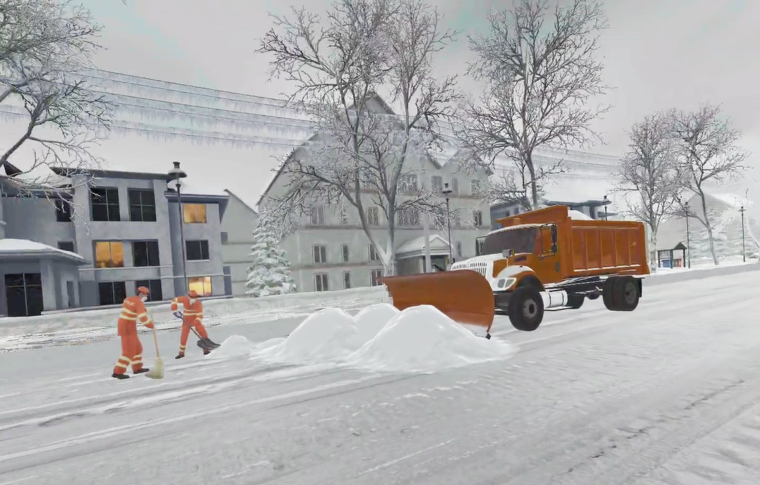 VR暴雪災害影響與防護體驗