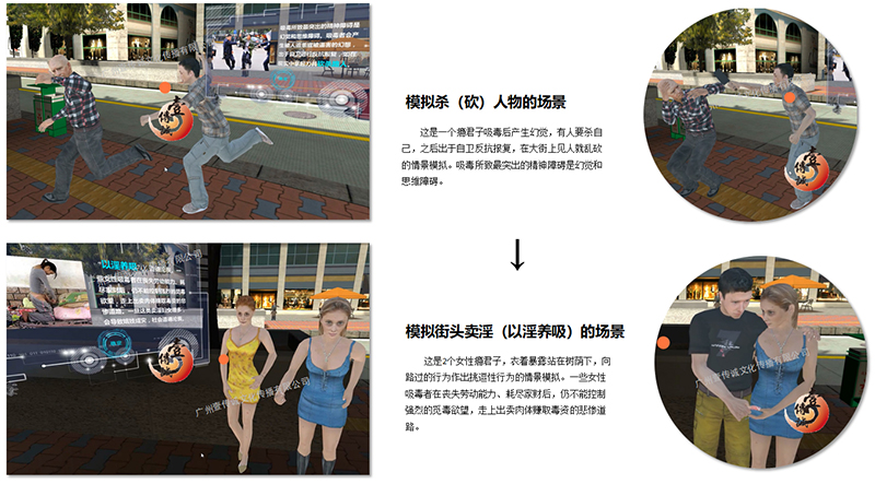 廣州壹傳誠VR VR毒品社會傷害 VR禁毒系列 VR毒品認(rèn)知
