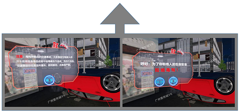廣州壹傳誠(chéng)VR VR吸毒駕車(chē) VR毒駕互動(dòng) 毒駕VR體驗(yàn)