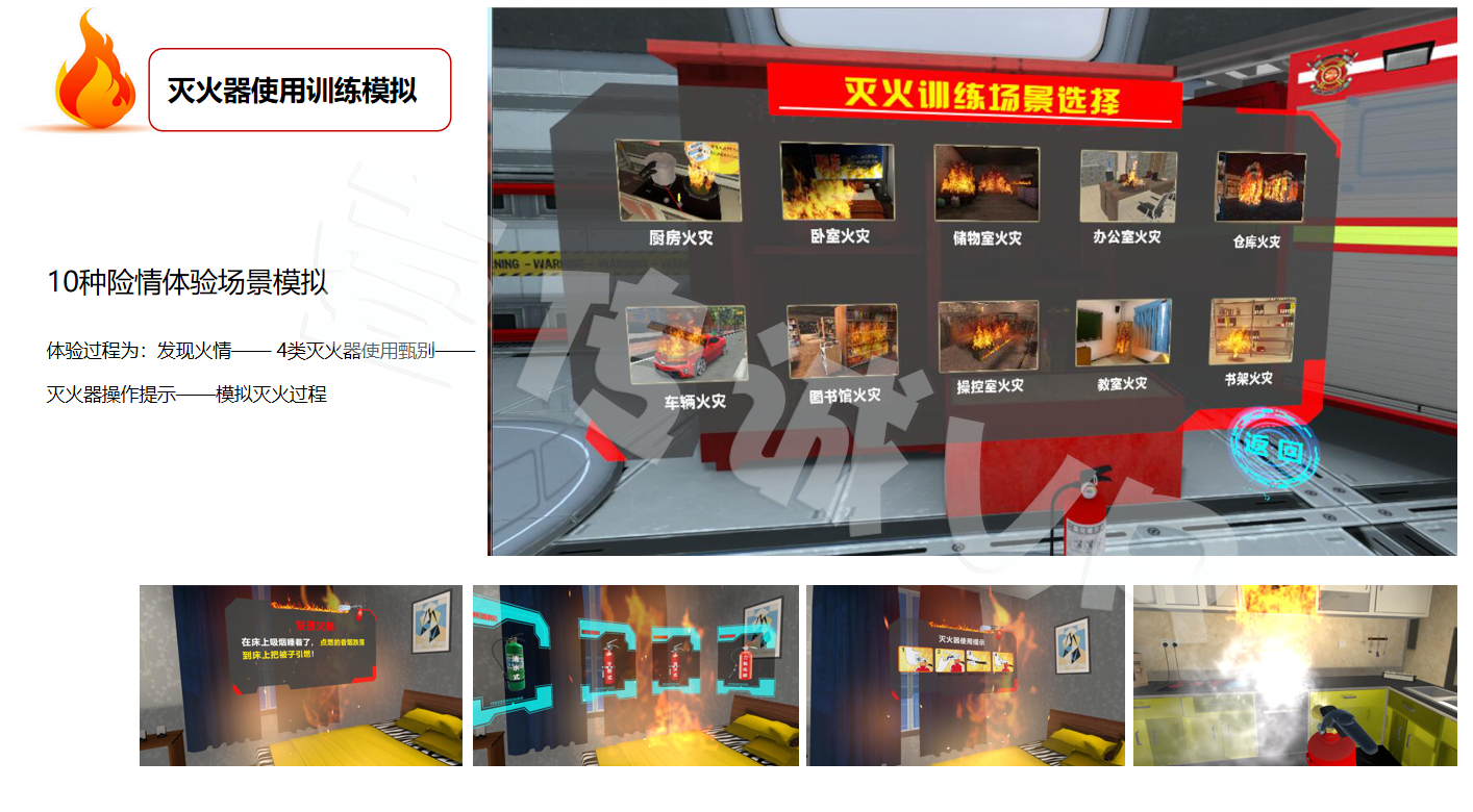 VR消防演練、VR火災(zāi)逃生、VR消防