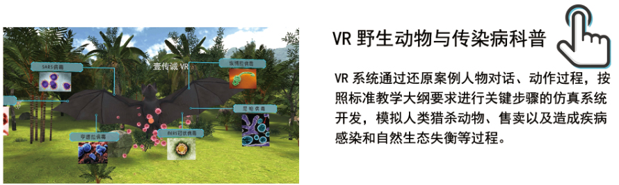VR野生動(dòng)物與傳染病
